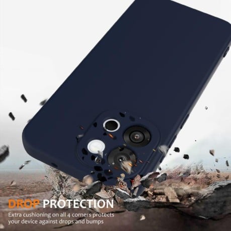 Силіконовий чехол Shockproof Silicone Magsafe для OnePlus 13T - синій