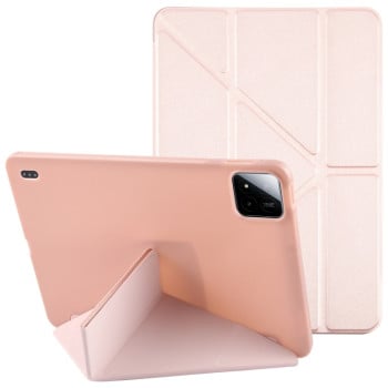 Чехол-книжка Demation Silicone Leather для Xiaomi Pad 7 / 7 Pro - розовый