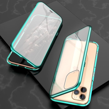 Двухсторонний чехол Ultra Slim Double Sides для iPhone 11 Pro Max - зеленый
