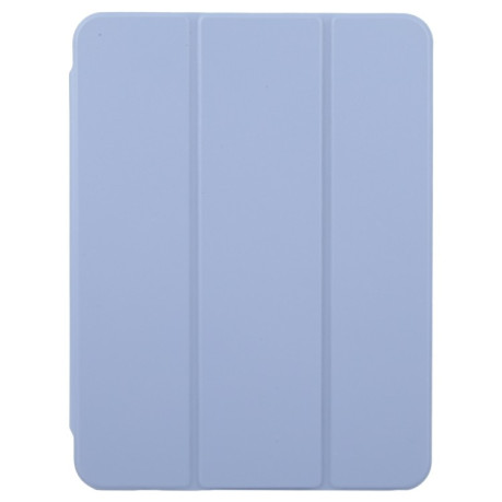 Чохол-книжка GEBEI Acrylic TPU 3-folding Rotating Smart Tablet Leather для iPad Pro 13 2024 - фіолетовий