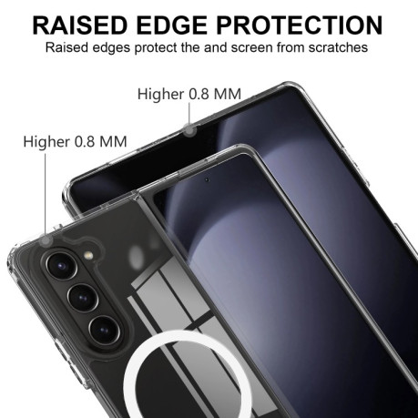 Протиударний чохол Scratchproof PC Transparent MagSafe для Samsung Galaxy Fold 6