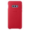 Оригинальный чехол Samsung Leather Cover для Samsung Galaxy S10e - red