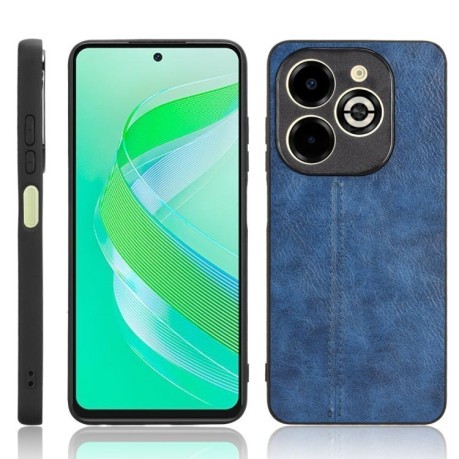 Ударозащитный чехол Sewing Cow Pattern для Infinix Smart 8 Plus / Smart 8 Pro - синий