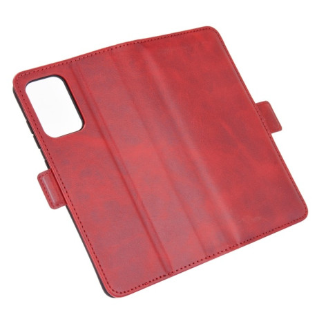Чохол-книжка Dual-side Magnetic Buckle для Samsung Galaxy A72 - червоний