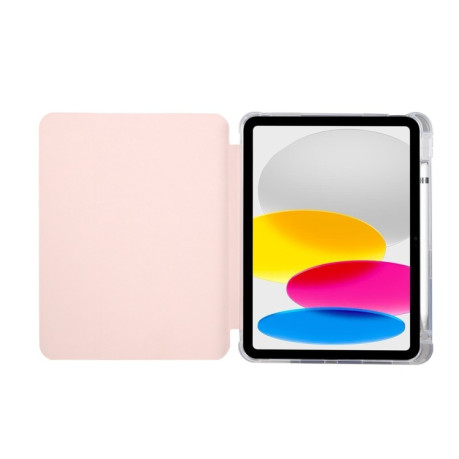 Чохол-книжка 3-folding Electric Pressed для iPad 10.9 2022 - рожевий