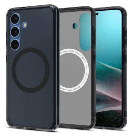 Оригинальный чехол Spigen Ultra Hybrid Mag для Samsung Galaxy S25 - Frost Black