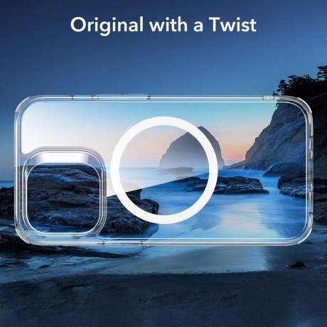 Прозрачный чехол ESR Classic Hybrid (Magsafe) для iPhone 14/13 - Clear