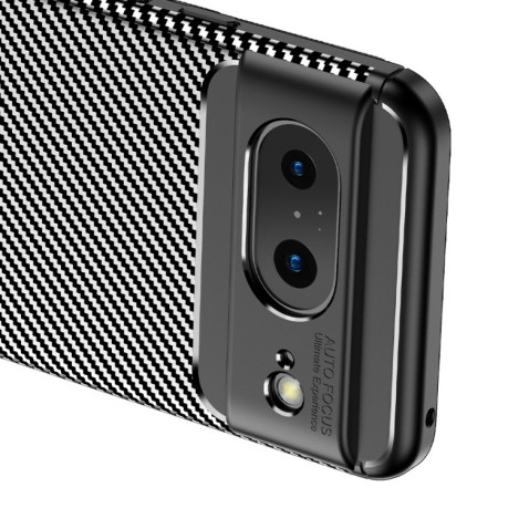 Ударозащитный чехол HMC Carbon Fiber Texture на Google Pixel 8 - черный
