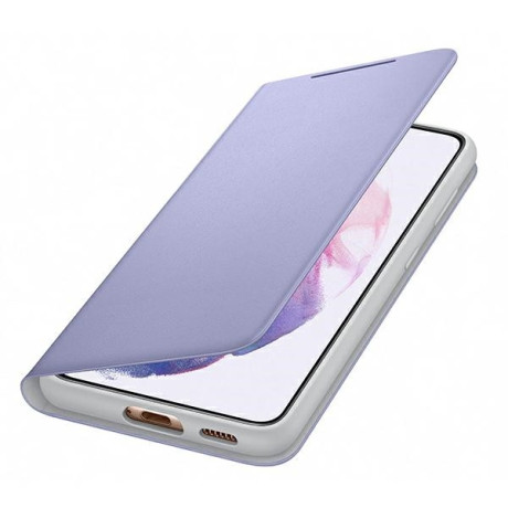 Оригинальный чехол-книжка Samsung LED View Cover для Samsung Galaxy S21 Plus purple