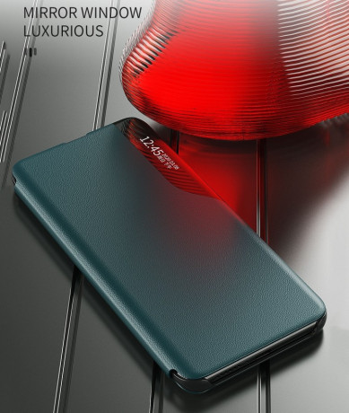 Чехол-книжка Clear View Standing Cover на Xiaomi Redmi 10A/9C - синий