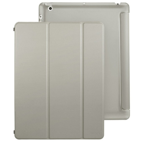 Чохол-книжка ESR Yippee Color Series на iPad 4/3/2-сірий