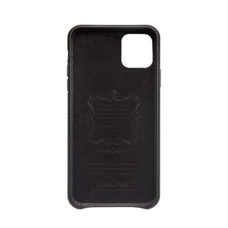 Кожаный чехол QIALINO Top-grain для iPhone 11 - черный