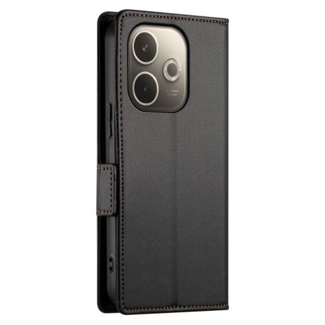 Чохол-книжка Side Buckle Magnetic Frosted Leather для OPPO A5 PRO 5G -чорний