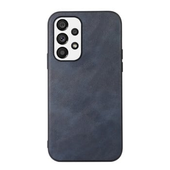 Противоударный чехол Cowhide Texture для Samsung Galaxy A23 4G - синий