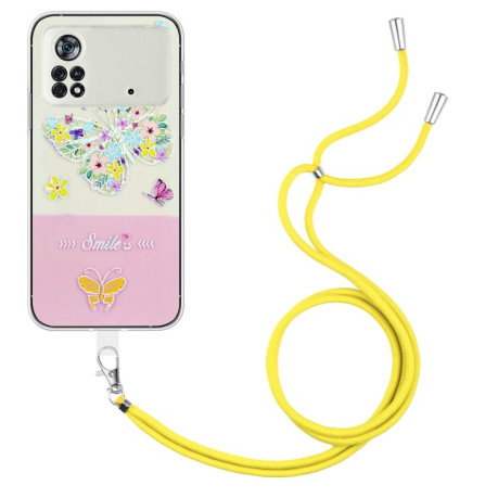 Чохол Bronzing Butterfly Flower для Xiaomi Poco X4 Pro 5G - Colorful Butterfly