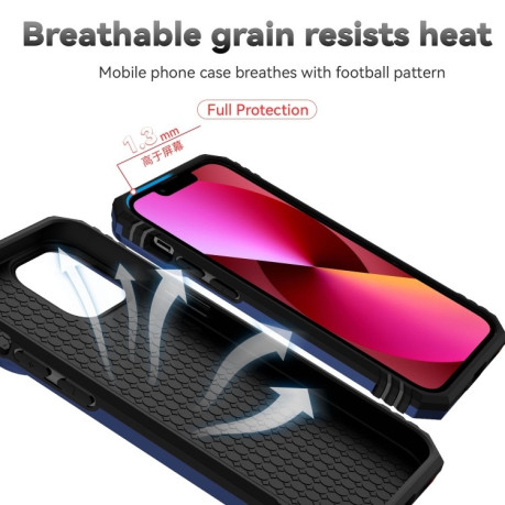 Протиударний чохол Sliding Camshield для iPhone 14 Plus - синій