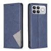 Чехол-книжка Rhombus Texture на Xiaomi Redmi K90 Pro Max/Poco F8 Ultra — синий