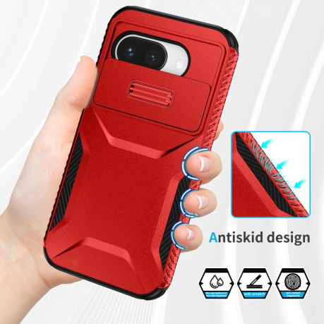Протиударний чохол Sliding Camshield для Google Pixel 9a - червоний