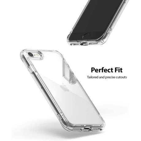 Оригинальный чехол Ringke Fusion для iPhone SE 3/2 2022/2020/8/7 transparent (FSAP0050)