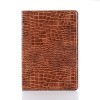 Кожаный Чехол Crocodile Texture коричневый для iPad 9/8/7 10.2 (2019/2020/2021)