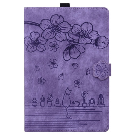 Чохол-книга Sakura на iPad Pro 13 2024 - фіолетовий
