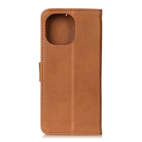 Чохол-книжка KHAZNEH Cowhide Texture на Xiaomi Mi 11 - коричневий