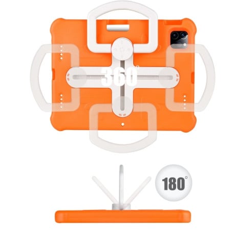 Протиударний чохол Shield 360 Rotation Handle EVA Shockproof для iPad Pro 11 2024 - помаранчевий
