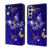 Чехол-книжка Crystal 3D Shockproof Protective Leather для Samsung Galaxy A35 5G - Butterfly