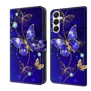 Чохол-книжка Crystal 3D Shockproof Protective Leather для Samsung Galaxy A35 5G - Butterfly