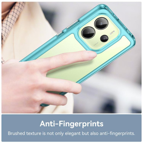 Протиударний чохол Colorful Acrylic Series для Redmi Note 14 4G 164.84mm - синій