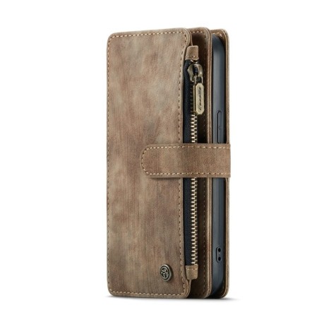 Чохол-гаманець CaseMe-C30 для iPhone 14/13 - коричневий