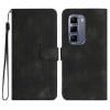Чохол-книжка в стилі Retro м'яке покриття Skin Feel серія Amile на Infinix Hot 50 Pro+ 4G - чорний