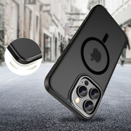 Чохол Tech-Protect MagEdge MagSafe для iPhone 16 Pro - Semi-Transparent
