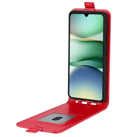 Флип-чехол R64 Texture Single на Xiaomi Redmi A5 4G 173.3mm 5G / 4G EU 173mm - красный