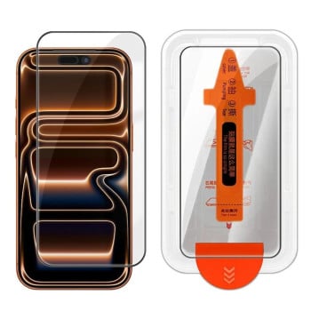 Защитное стекло Easy Install Box Dust-Free Clear Screen-printed HD с боксом на установки для iPhone 17 Pro Max