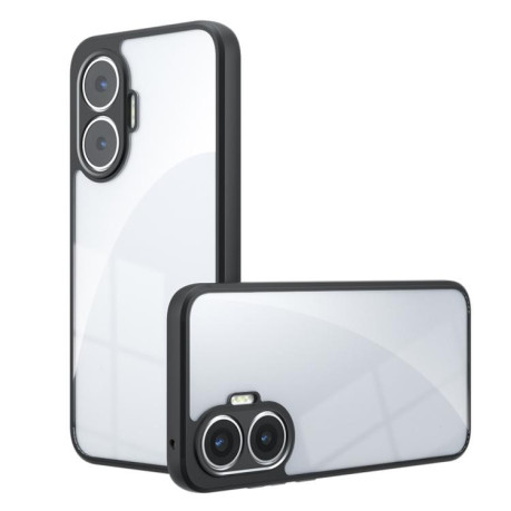 Противоударный чехол Armor Precise Hole PC Hybrid TPU для Xiaomi Poco F7 - прозрачный