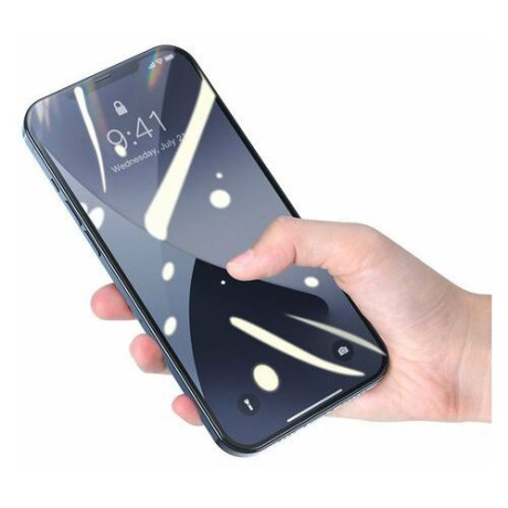 Комплект захисного скла Baseus 0,25 mm для iPhone 12 Pro Max - чорний