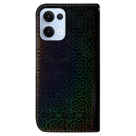 Чохол-книжка Solid Color Colorful на OPPO Reno13 Global - чорний