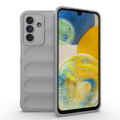 Силиконовый чехол Magic Flannel для Samsung Galaxy A26 5G - серый