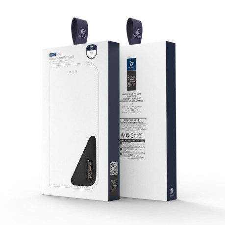 Шкіряний чохол-книжка DUX DUCIS Hivo Series для Samsung Galaxy S25 5G - чорний