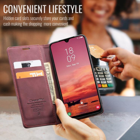 Чохол-книжка CaseMe-013 Multifunctional  для Samsung Galaxy A26 5G - червоний