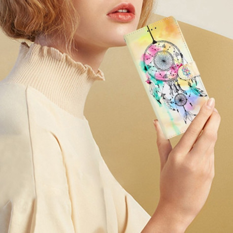 Чохол-книжка Colored Drawing Pattern для Xiaomi Redmi A4 5G - різнокольорові