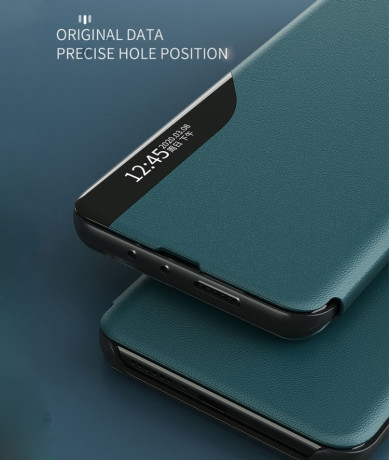 Чохол-книга Clear View Standing Cover на Xiaomi Redmi 10A/9C - синій