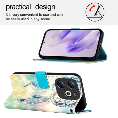 Чехол-книжка 3D Painting для Infinix Smart 8 - Chimes