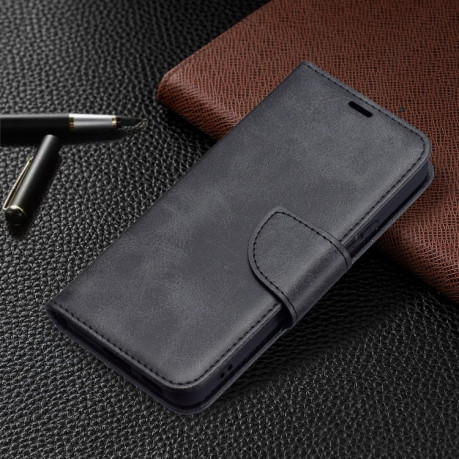 Чехол-книжка Retro Lambskin Texture для Samsung Galaxy S22 5G - черный