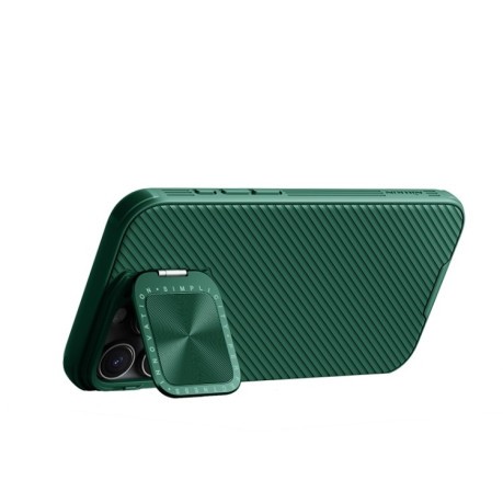 Протиударний чохол NILLKIN CamShield Prop MagSafe Magnetic на iPhone 16 Pro Max - зелений