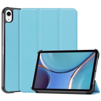 Чехол-книжка Custer Texture на iPad mini 7/ mini 6 - голубой