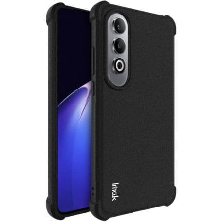 Силиконовый чехол imak Airbag с усиленными углами на OnePlus Nord CE4 5G / OPPO K12 5G - черный