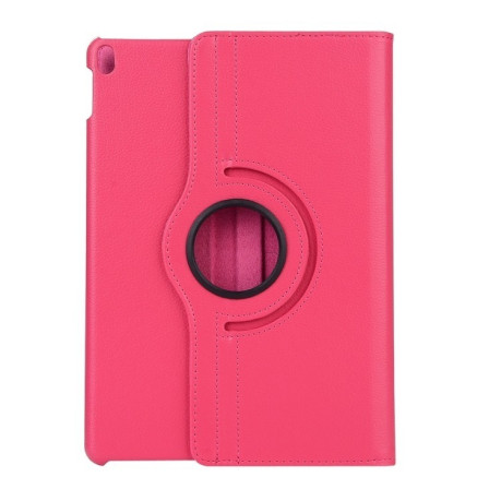 Кожаный Чехол 360 Degree Rotation Litchi для iPad Air 4 10.9 2020/Pro 11&quot; 2018-пурпурно-красный