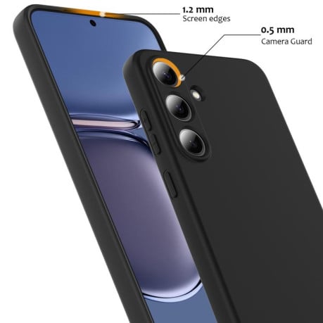 Силіконовий чохол Shockproof Silicone з Magsafe на Samsung Galaxy S25 FE 5G - чорний